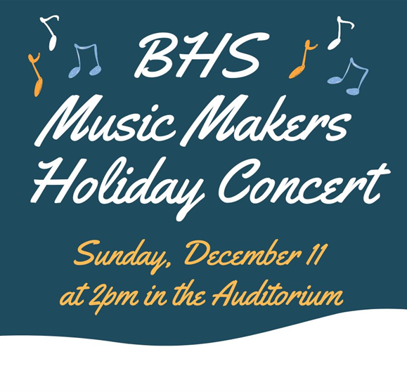 Branford High School Music Makers Holiday Concert 
