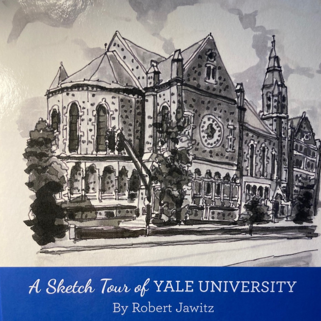 A Sketch Tour of Yale University by Robert Jawitz Book Cover