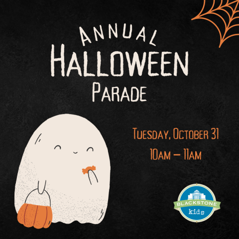 Annual Halloween Parade Tuesday, October 31 @ 10am – 11am 