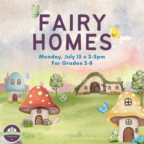 Fairy Homes for Grades 2-8