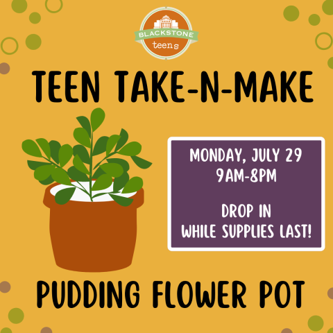 Pudding flower pot