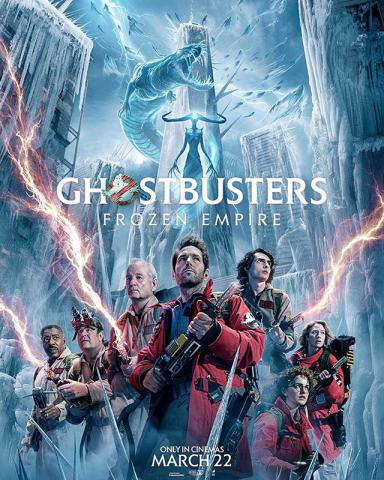 Saturday Cinema Saturday, October 26 at 2:00pm in the Auditorium. We will be watching Ghostbusters: Frozen Empire (2024, PG-13).