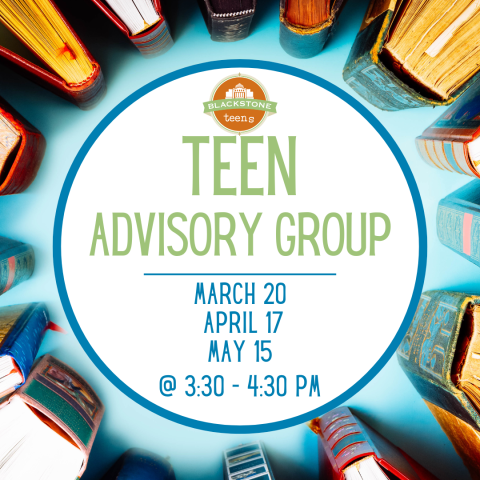 TAG: Meeting on 3/20, 4/17 and 5/15 from 3:30pm to 4:30pm