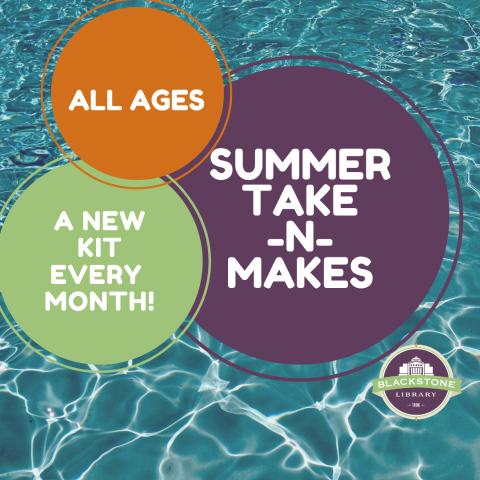 Summer Kids Take n Makes All Ages Every Month