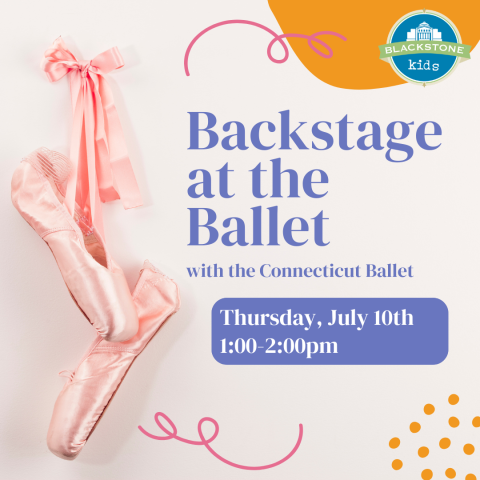 Backstage at the ballet: 7/10 from 1-2pm