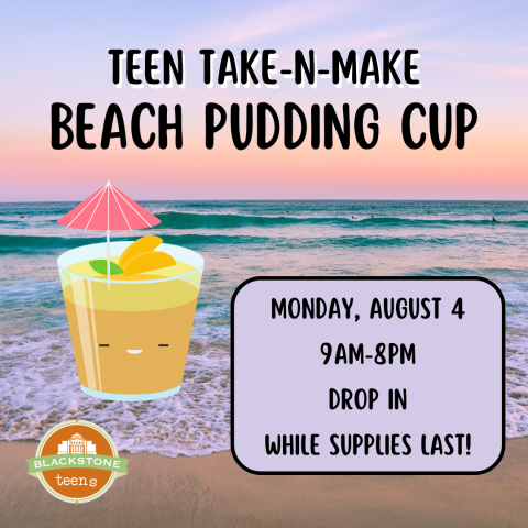 Beach Pudding Cup - August 4