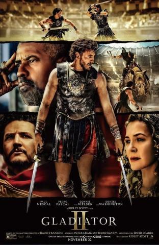 Gladiator II (2024, rated R)
