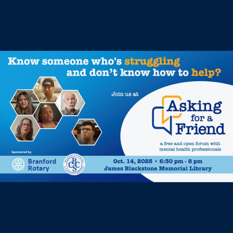 Asking for a Friend on Tuesday, October 14th at 6:30pm.