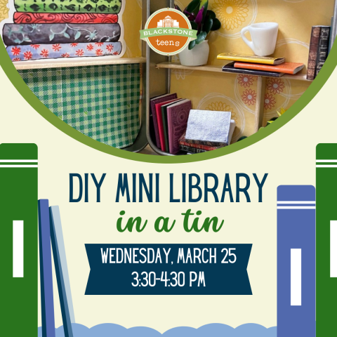DIY Mini Library in a Tin