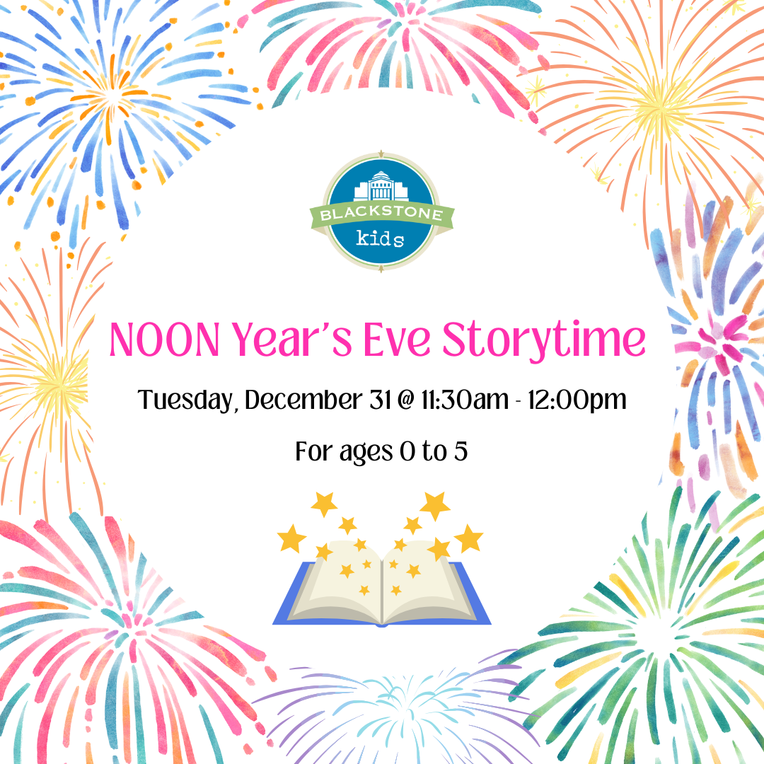 NOON Year's Eve Storytime January 31 11:30 am to 12:00 pm