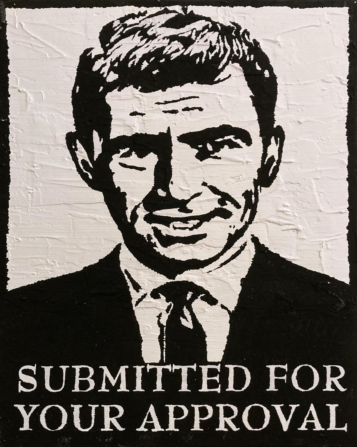 "Rod Serling: Submitted for your approval" Artist Gallery Display for May and June