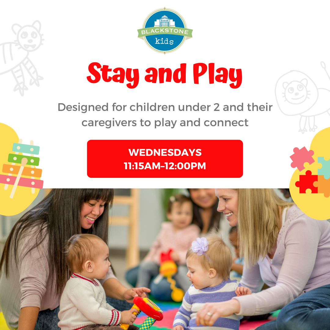 Stay and Play Wednesdays, 11:15am–12:00pm
