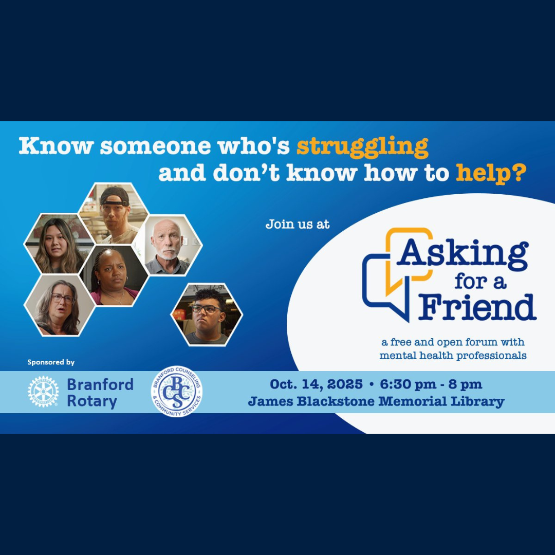 Asking for a Friend on Tuesday, October 14th at 6:30pm.