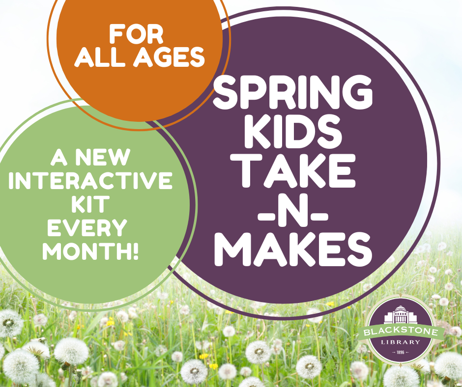 Spring Take n Makes: A new interactive kit every month for all ages